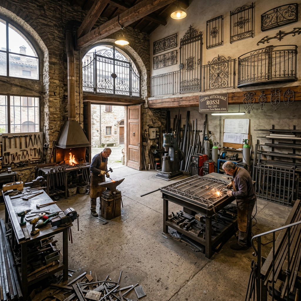 Custom iron works by Ferioli Sergio